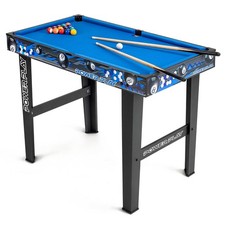 Toyrific 3ft Stand Up Family Fun Pool Games Table Black