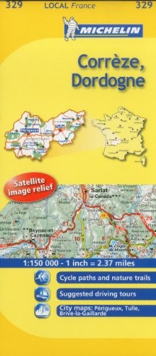 Correze dordogne michelin - correze,,