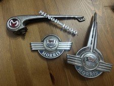 vintage morris minor  badges x4