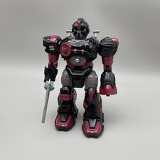 M.A.R.S.  Attack Robo Squad Black XSS Robot Hap-p-kid 7” Walking Robot B5