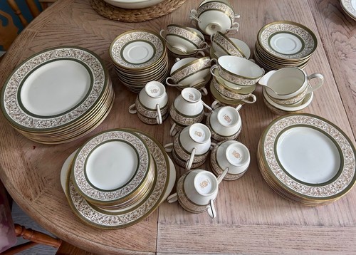 Minton aragon china plates - minton,