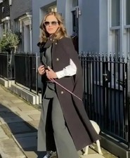 RARE ZARA GENUINE BLACK LONG