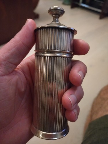 Christofle silver pepper - silver,