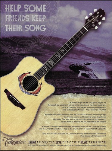 Takamine ltd 2002 - ltd-2002, collectors