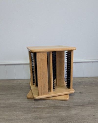 Vintage wooden rotating approx - wooden,
