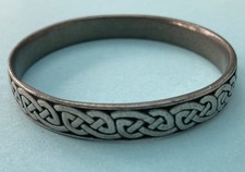 St Justin Celtic Knot Pewter