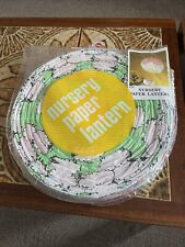 Vintage Nursery Sheep Pink Paper Lantern LampShade Globe Ceiling Light In Pack