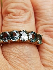 Colour Change Sapphire Ring