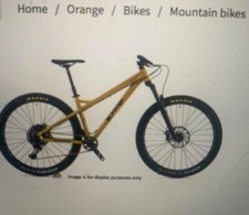 orange crush mountain bike
