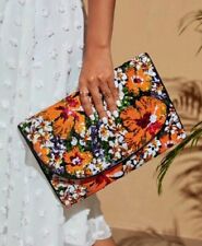 Beautiful Evening Sequin Bag Large Chic Clutch Bag Party Wedding Gift Women's UK