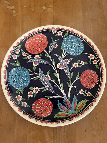 Decorative 22cm plate - decorative,