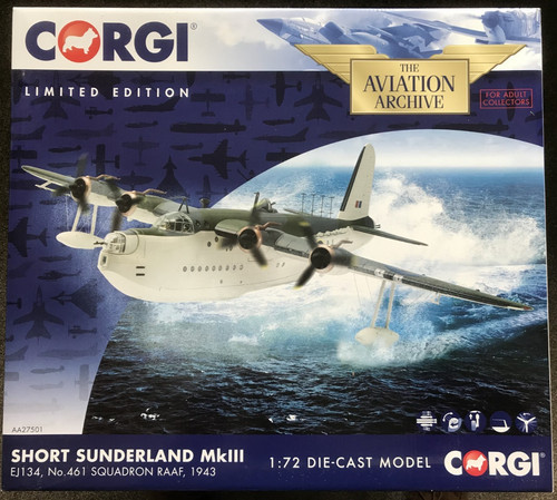 Corgi aa27501 short sunderland - aa27501,