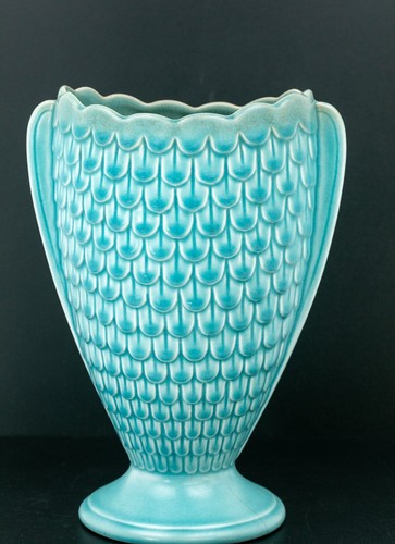 Rare sylvac blue vase - blue,