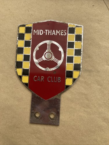 Mid thames car club - -thames, badge