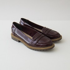 CLARKS Griffin Millie Burgundy