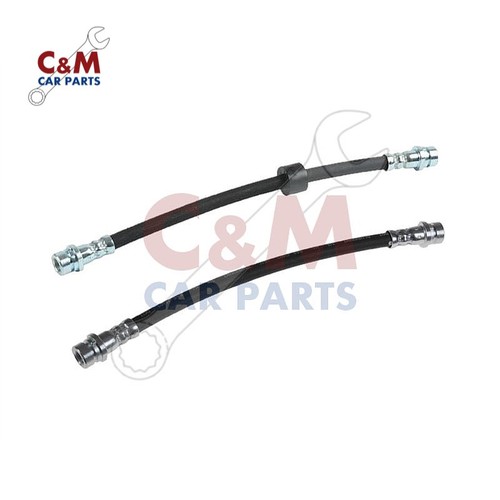 Rear brake hose pair - hose, fits