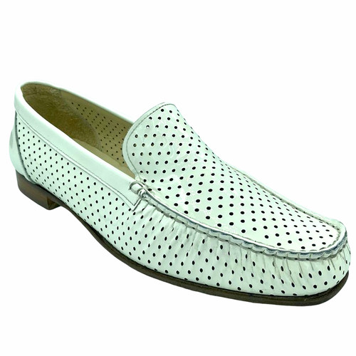 Shoes ladies white leather - white,