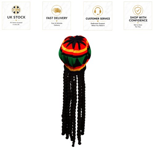 Versatile rasta hat with - rasta,