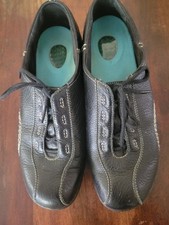 Clarks Women’s Viola Black Leather Lace Up Bicycle Toe Oxford Shoes Sz 8M 84704