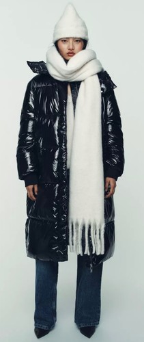 New zara long ladies anorak - zara,
