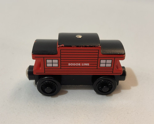 Wooden sodor line caboose - wooden,