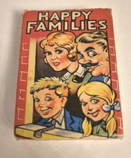 Happy families vintage - families,