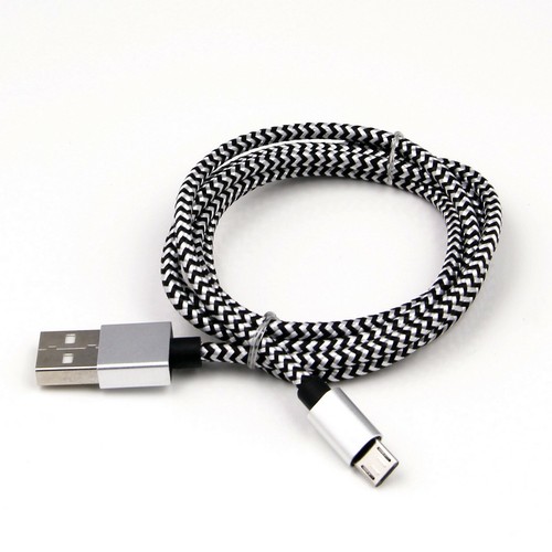 Micro usb braided charger lead - micro,