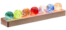 7 Colorful Glass Crystal Ball
