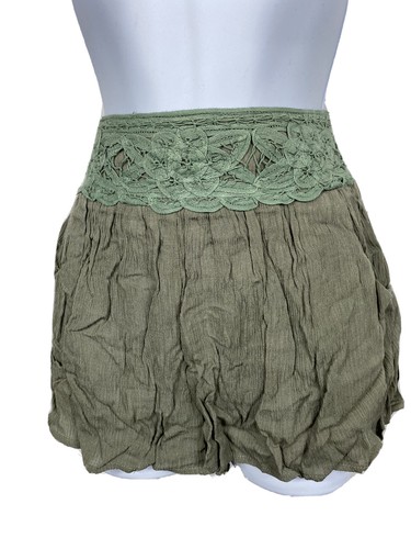 Crochet mini shorts - mini,