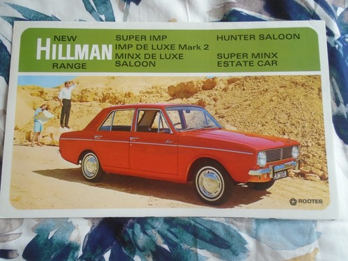 Hillman imp minx hunter - imp,, &