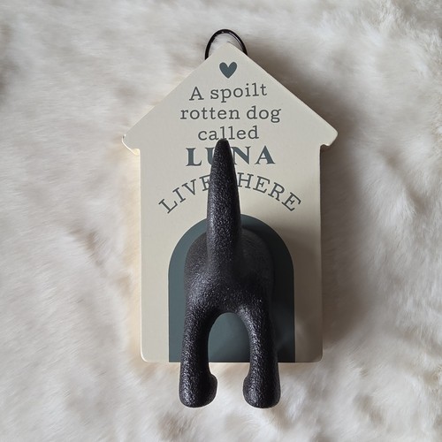 Personalised luna dog tail - personalised,