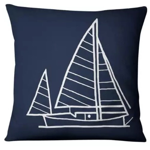 Maritime boat cushion cover - boat, 45