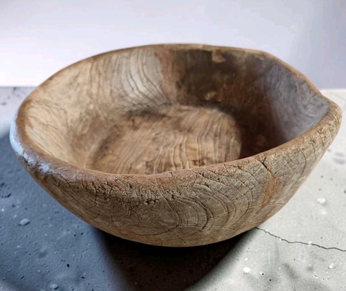 Large heavy hand made wooden - large,
