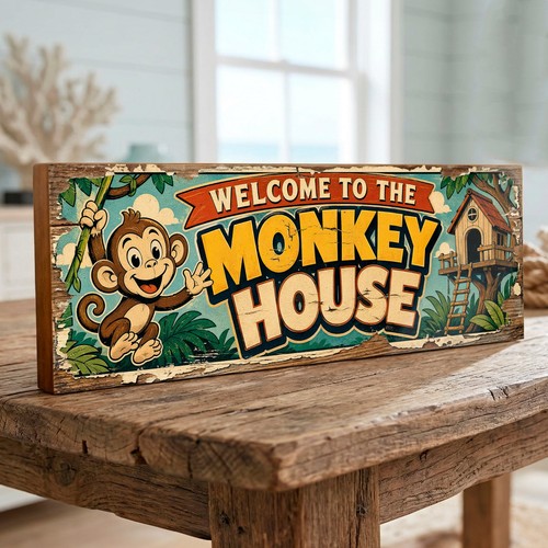 Welcome the monkey - the, house