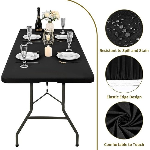Folding table cover trestle - table,