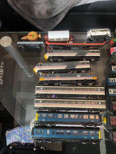 Model railway train set - model,