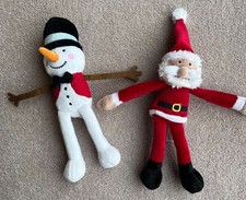 Christmas Snowman and Santa