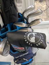 PEBBLE BEACH GOLF LINKS PUTTER Blade HEADCOVER - BRAND NEW - FREE POSTAGE