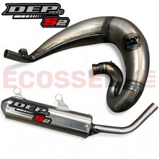 KTM SX250 FULL DEP EXHAUST BARE METAL HEADER PIPE TAIL PIPE 2003-2010