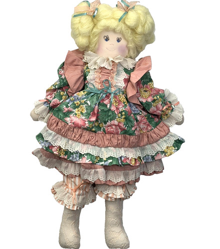 Cloth rag doll - rag, “taffy”