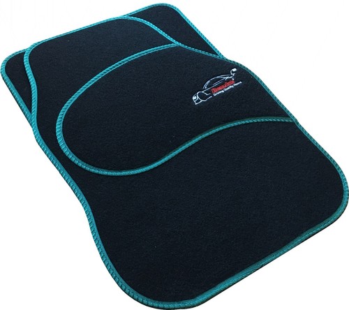 Full black pet floor mats - pet, with