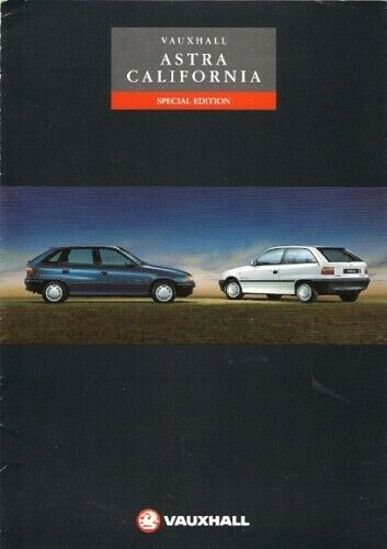 Vauxhall astra california mk3 - astra,