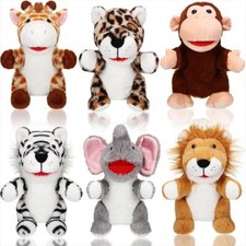 Animal Wildlife Hand Hand Soft Plush Gift Glove Puppet Puppets Kid Children Toy◈