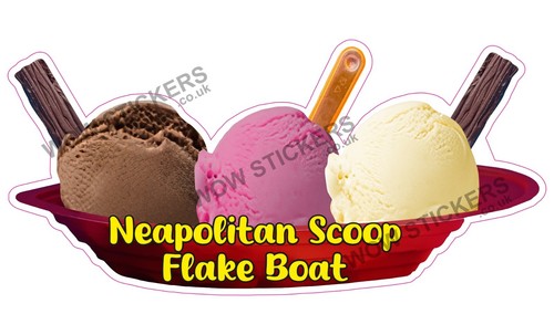 Ice cream van sticker