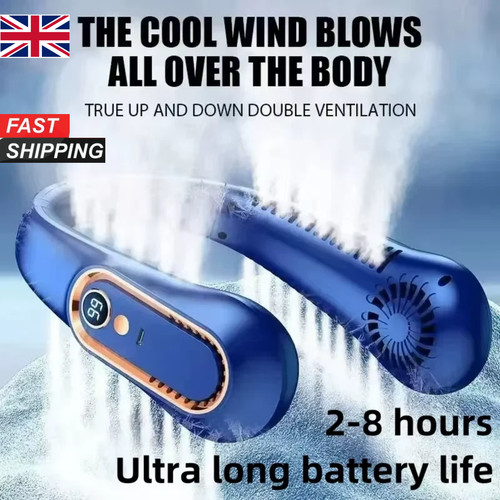 Portable neck fan 360 - fan,