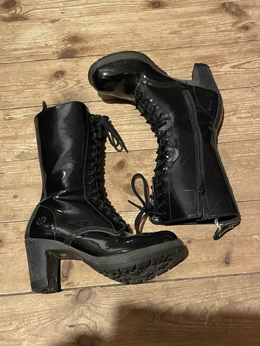 Martens darcie black patent - dr,