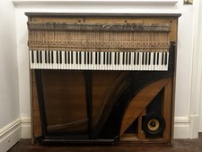 Piano Wall Harp And keyboard