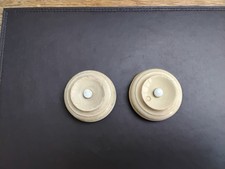 Vintage Wood Door Bell Push x