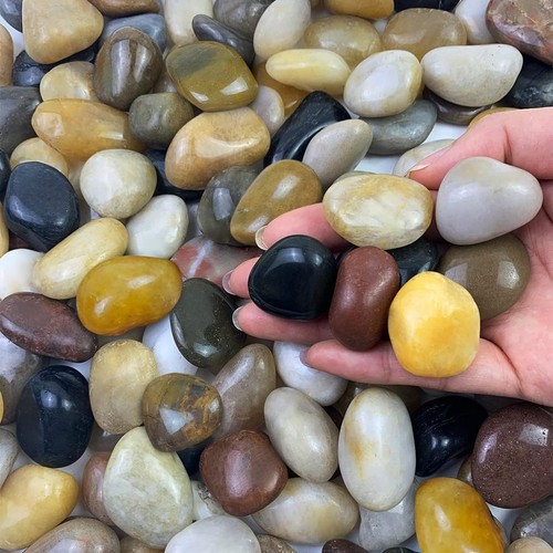 Lbs mixed color pebbles for - 2,