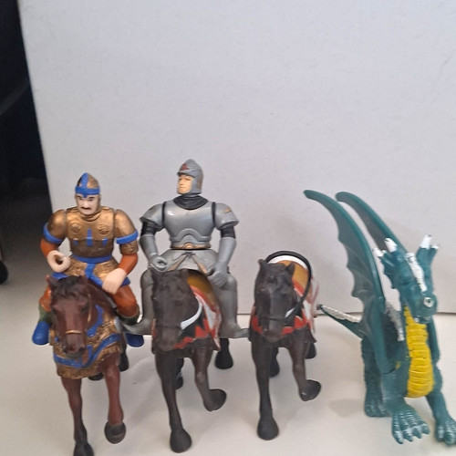 Medieval knights dragon - dragon, toy